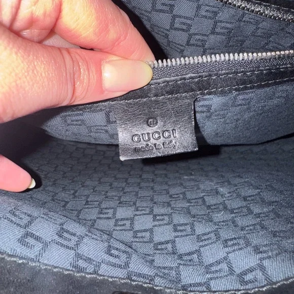 Gucci Black Shoulder Bag G Reins - Picture 9 of 14